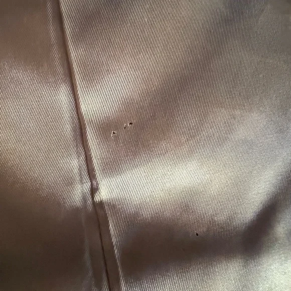 Burberry Tan Plaid Coat with Fur Collar - Picture 12 of 15